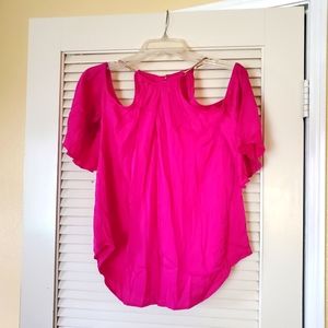 TRINA TURK SILK BLOUSE